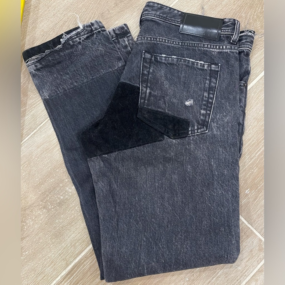 Diesel Black Gold Faded Black Jeans